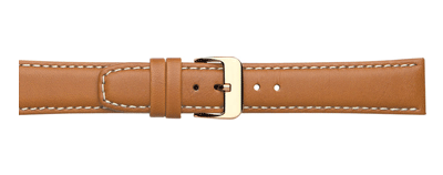 saddle calf leather watch strap