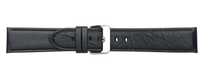 Extra Long Padded Calf Leather Watch Strap